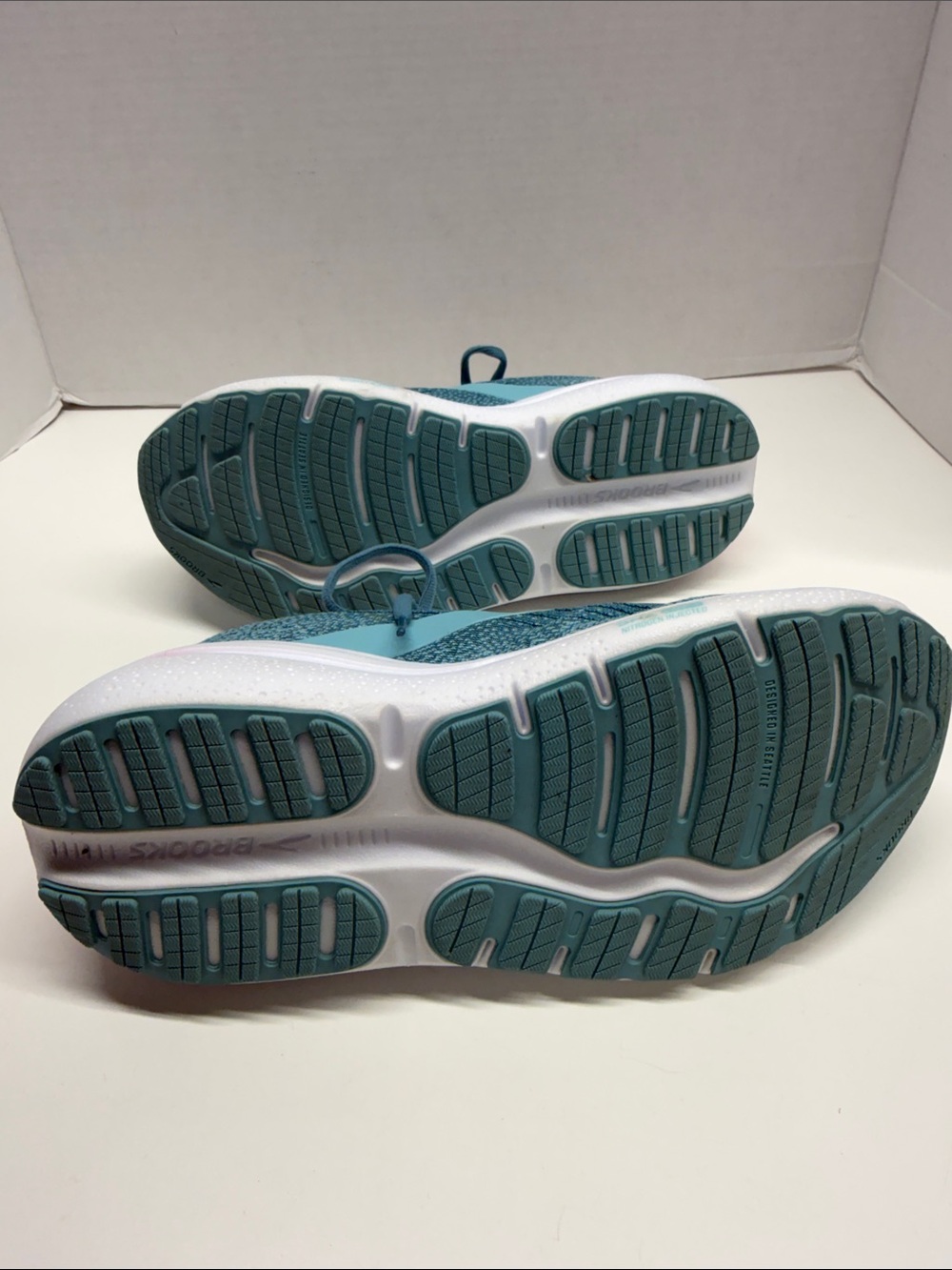 Brooks Ghost Max 2 Sneakers Running Lace Up Athletic Shoes Blue Women’s Size 9.5 - Picture 8 of 11